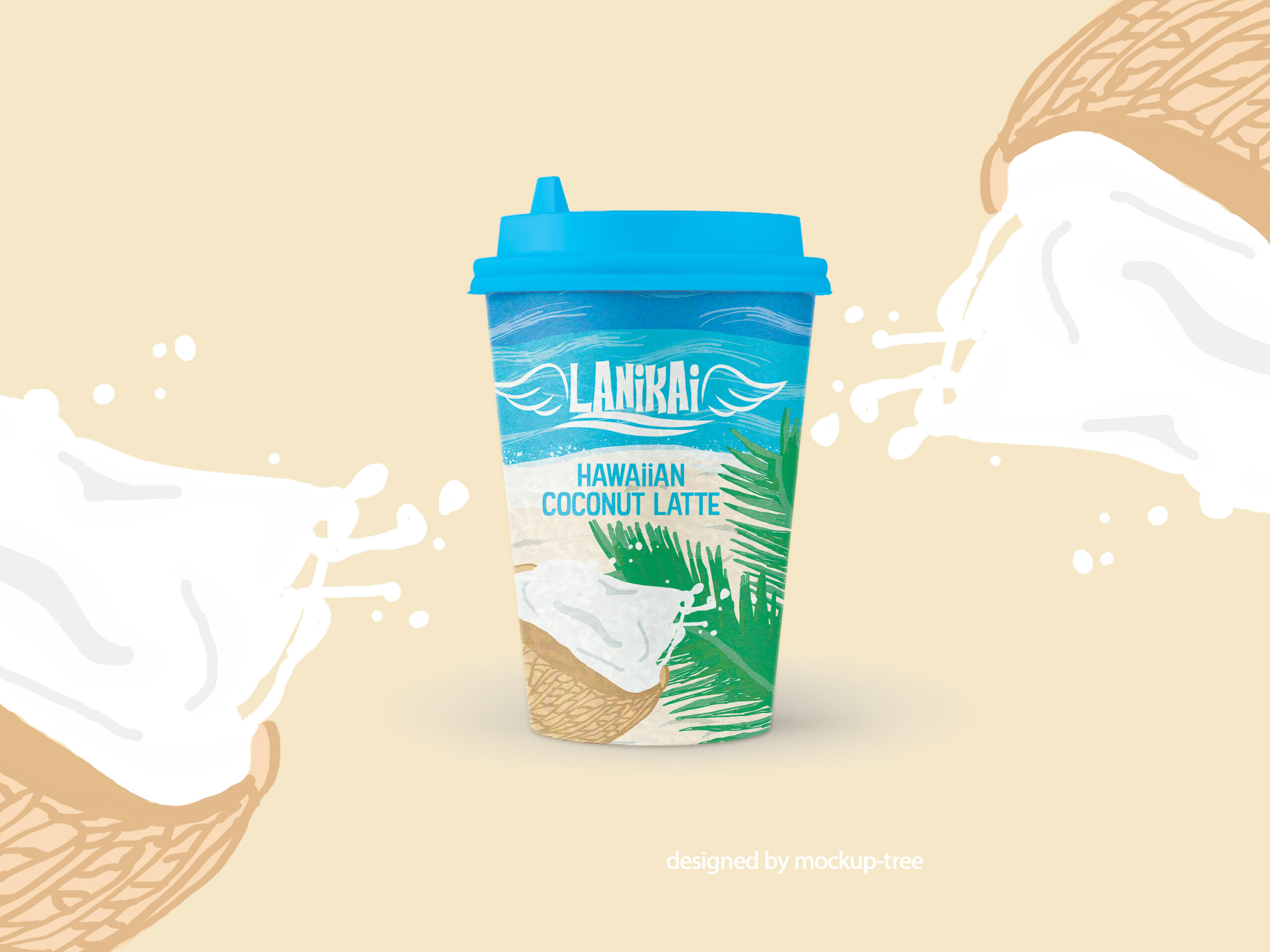 coconut latte