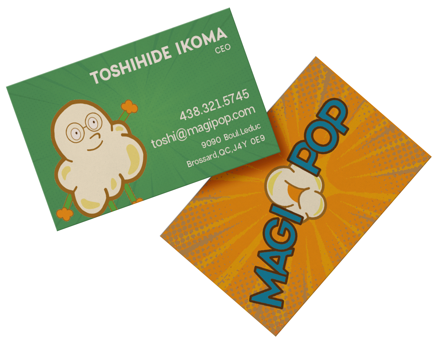 magipop business card