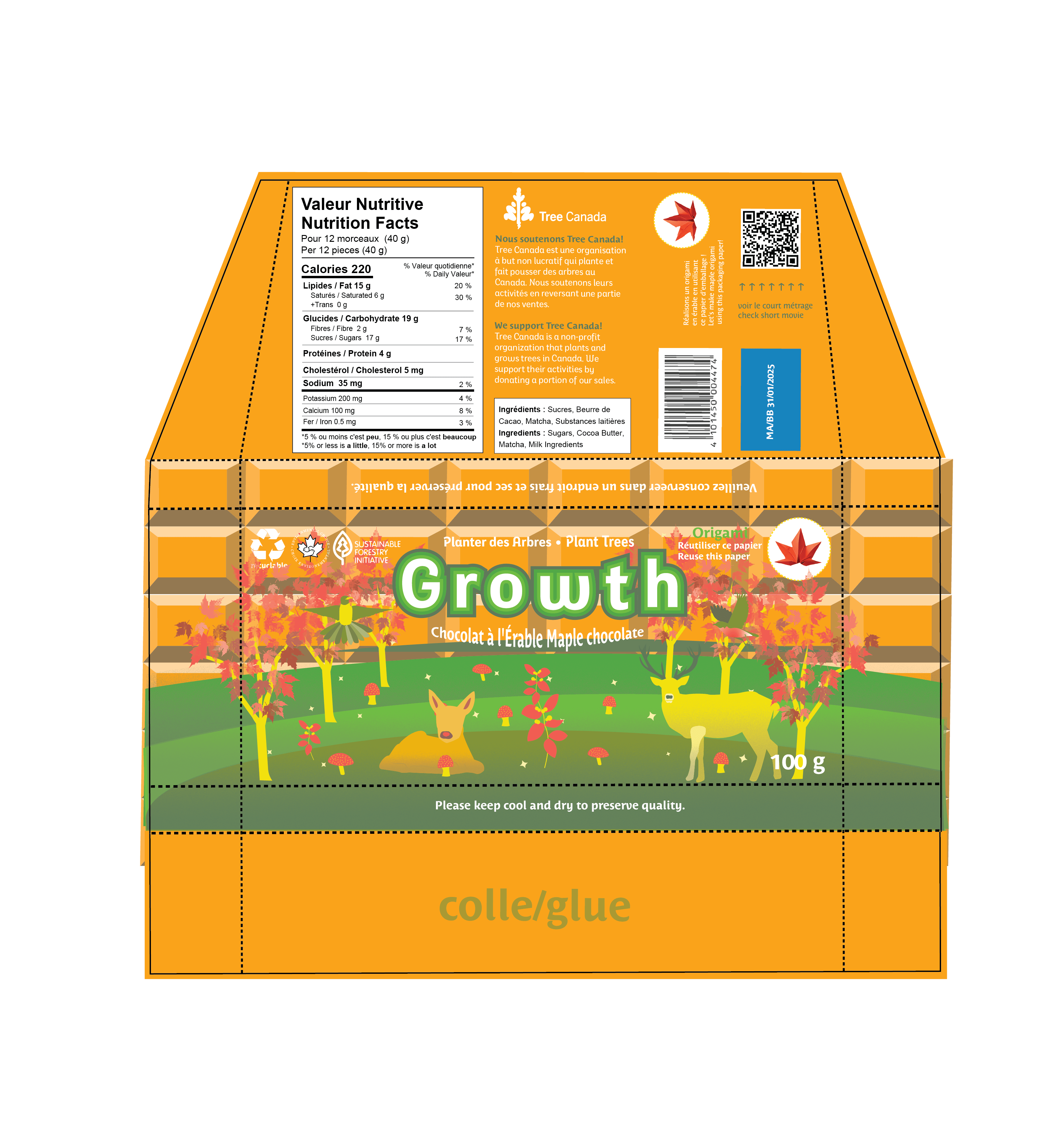 growth chocolate